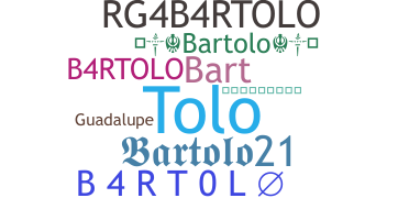 उपनाम - Bartolo