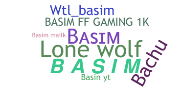 उपनाम - Basim