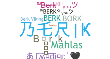 उपनाम - Berk