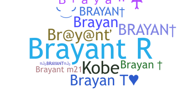 उपनाम - Brayant
