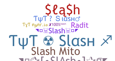 उपनाम - Slash