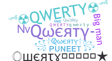उपनाम - qwerty