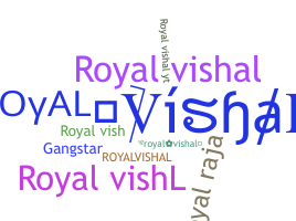 उपनाम - royalvishal