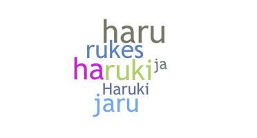 उपनाम - Haruki