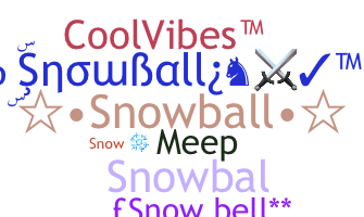 उपनाम - Snowball
