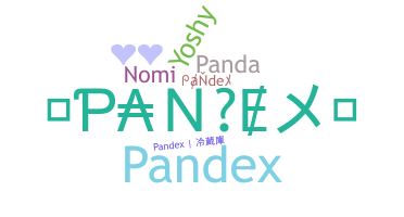 उपनाम - pandex