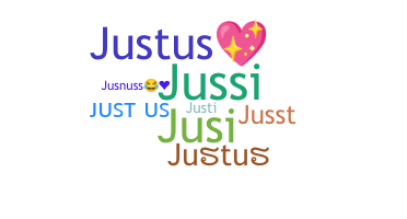 उपनाम - Justus