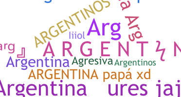 उपनाम - argentinos