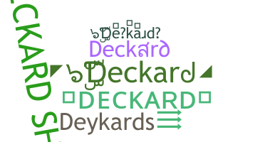 उपनाम - Deckard