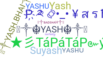 उपनाम - Yashu
