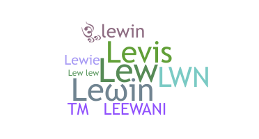 उपनाम - Lewin