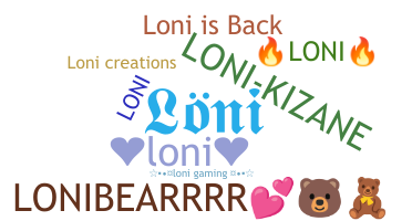 उपनाम - Loni