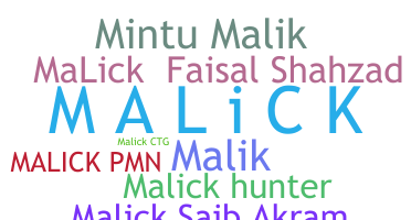 उपनाम - Malick
