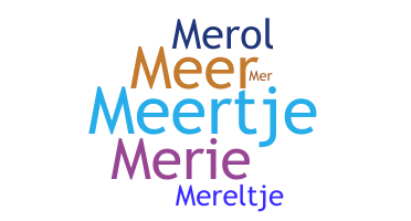 उपनाम - Merel