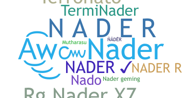 उपनाम - Nader
