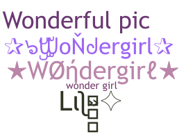 उपनाम - wondergirl