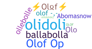 उपनाम - Olof