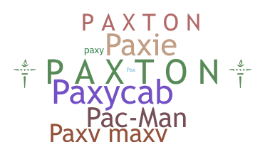 उपनाम - Paxton