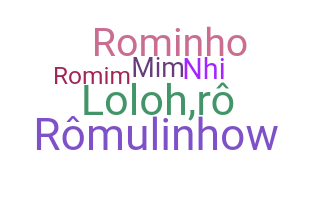 उपनाम - Romulo