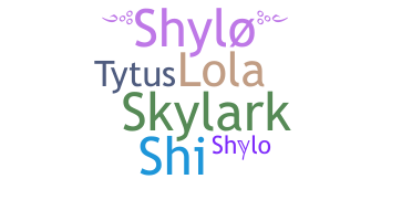 उपनाम - Shylo