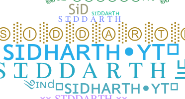 उपनाम - Siddarth