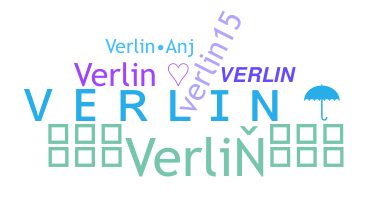 उपनाम - Verlin