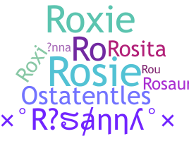 उपनाम - Rosanna