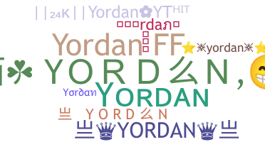 उपनाम - Yordan