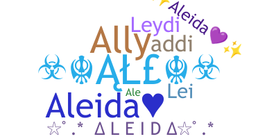 उपनाम - Aleida