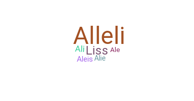 उपनाम - Aleli