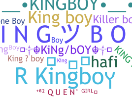 उपनाम - kingboy