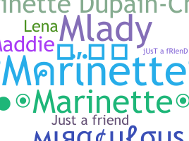 उपनाम - Marinette