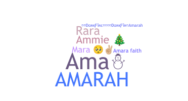 उपनाम - Amarah