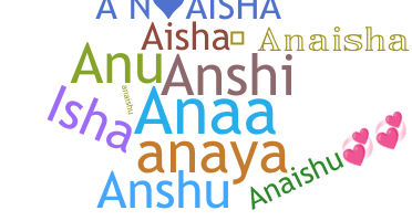 उपनाम - Anaisha