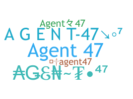 उपनाम - Agent47