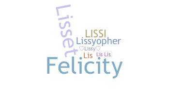 उपनाम - Lissy