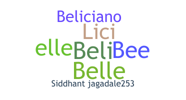 उपनाम - Belicia