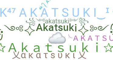 उपनाम - Akatsuki