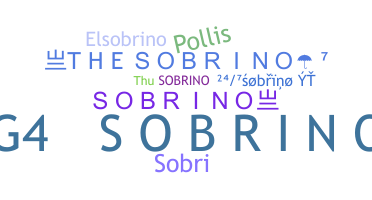 उपनाम - Sobrino
