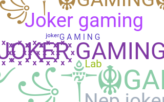 उपनाम - JokerGaming