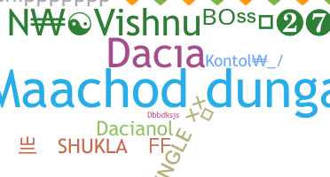 उपनाम - Dacia