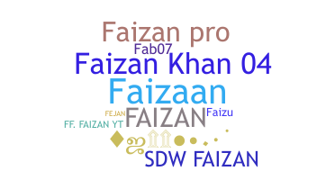 उपनाम - faizaan