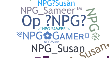 उपनाम - NPGSusan