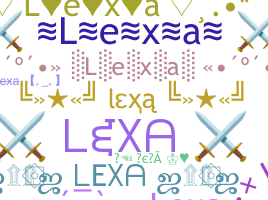 उपनाम - lexa1pro