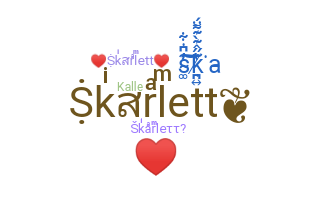 उपनाम - Skarlett