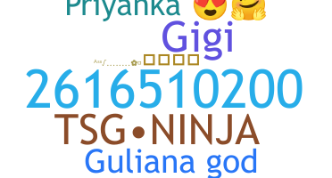 उपनाम - Guliana