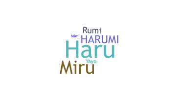 उपनाम - Harumi