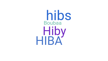 उपनाम - Hiba