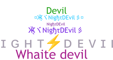 उपनाम - Nightdevil