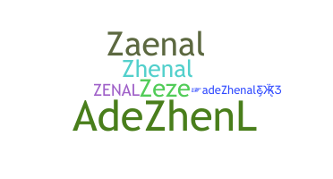 उपनाम - zenal